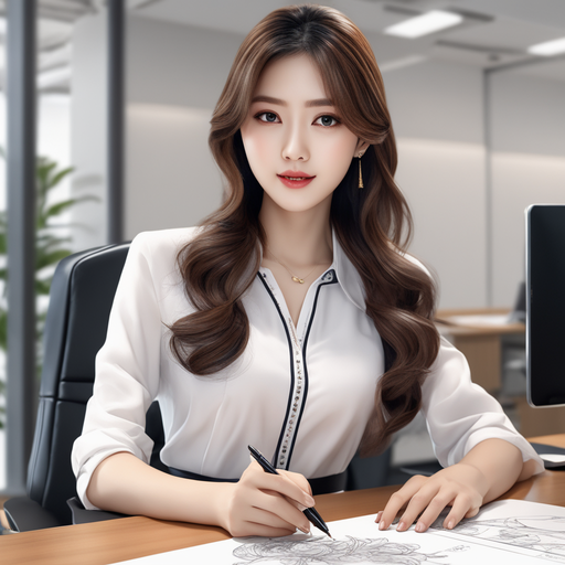 AI Chat Bot service assistant with refined grace and customer skills